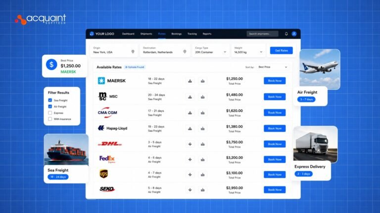 Freight Rate Management Engine: How to Build Dynamic Pricing and Rate Comparison Modules